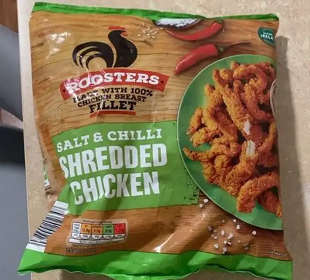 Roosters shredded chicken