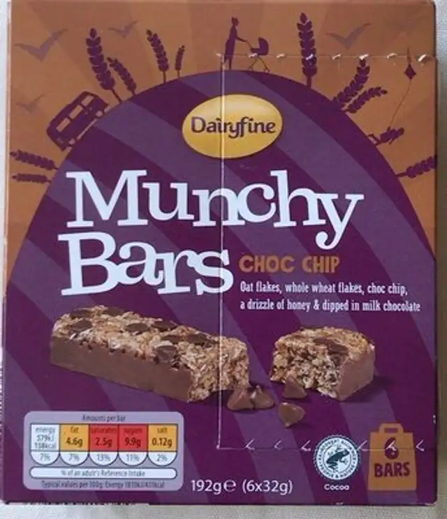 Munchy Bars Choc Chip