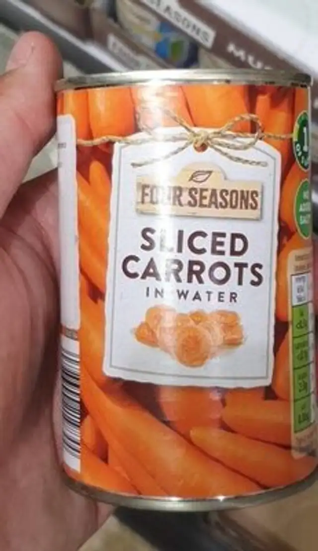 Sliced carrots