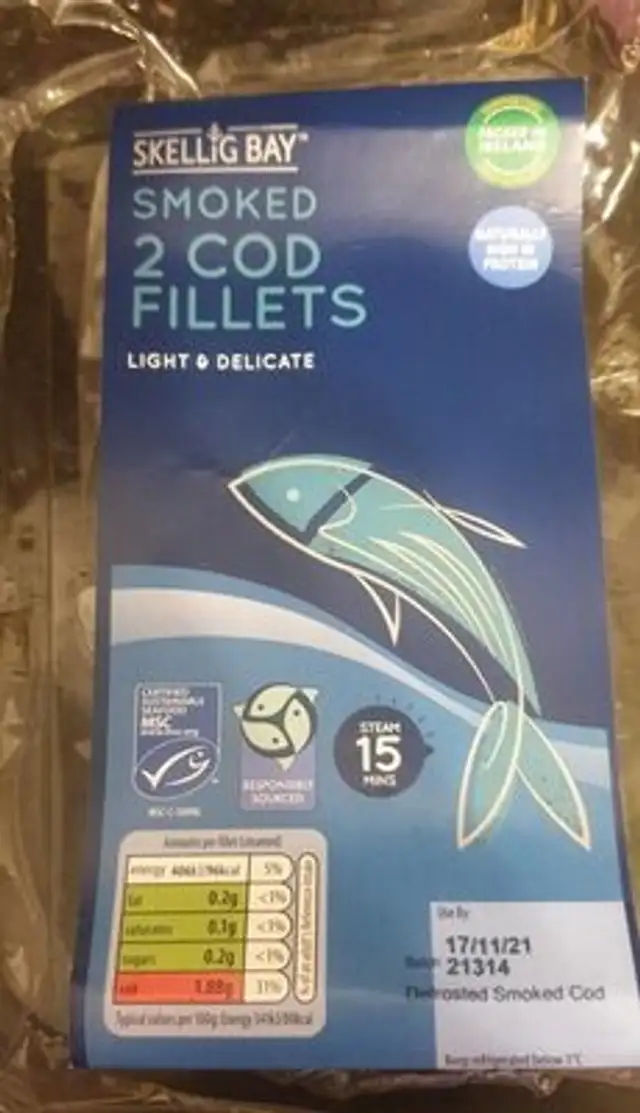 Skellig Bay Smoked Cod fillets