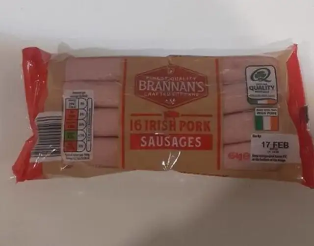 Irish Pork Sausags