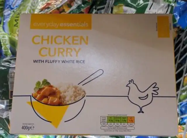 Chicken Curry with white rice