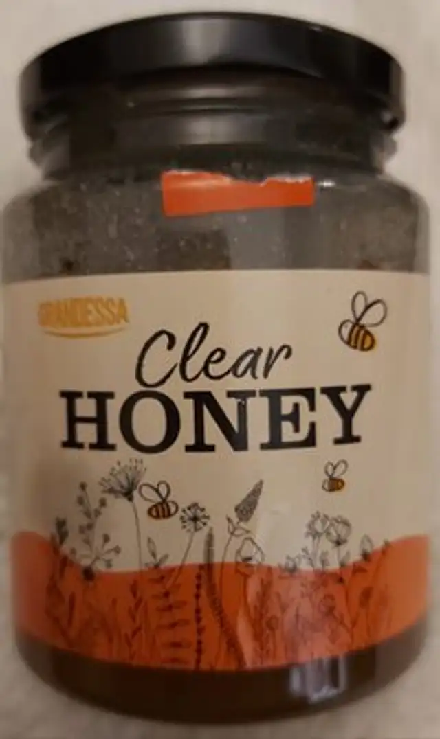Clear Honey front packaging