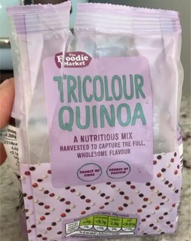 Tricolour quinoa