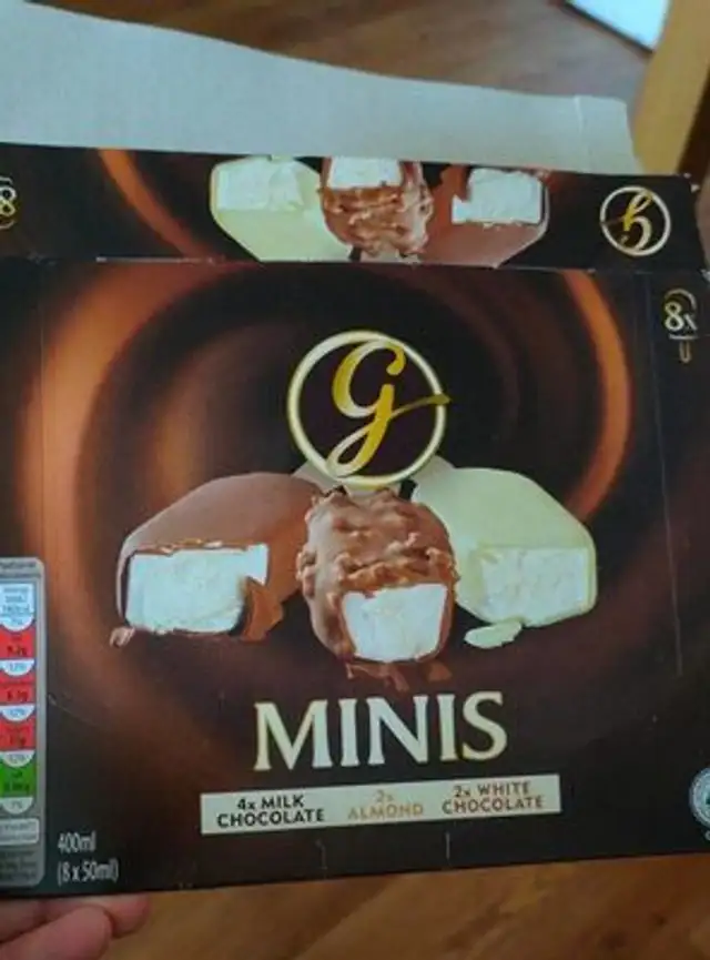 Minis ice cream