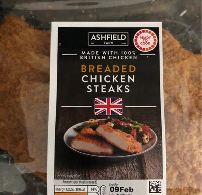 Breaded Chicken Steaks