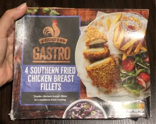 4 southern fried chicken breast fillets