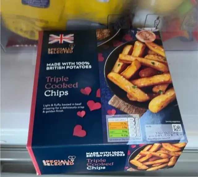 Triple cooked chips