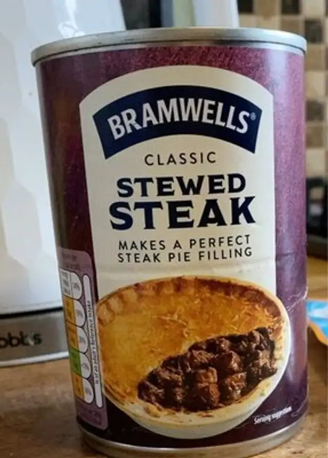Classic stewed steak