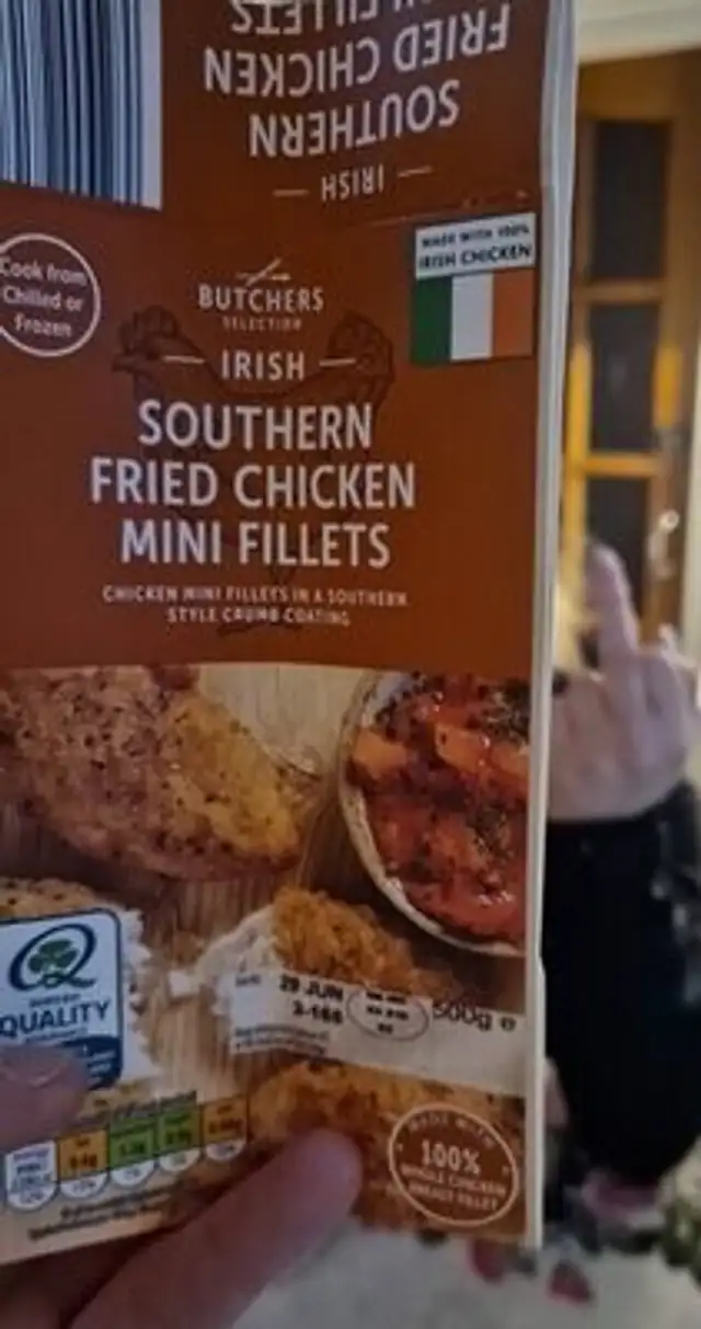 Southern fried chicken mini fillets