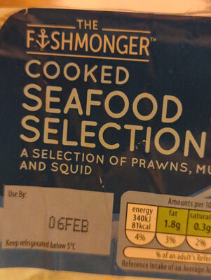 Cooked Seafood Selection