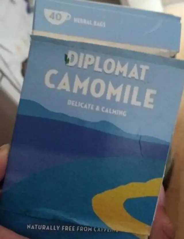 Camomile delicate and calming