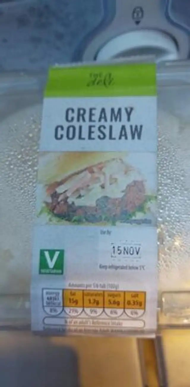 Creamy coleslaw
