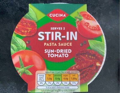 STIR-IN PASTA SAUCE SUN-DRIED TOMATO