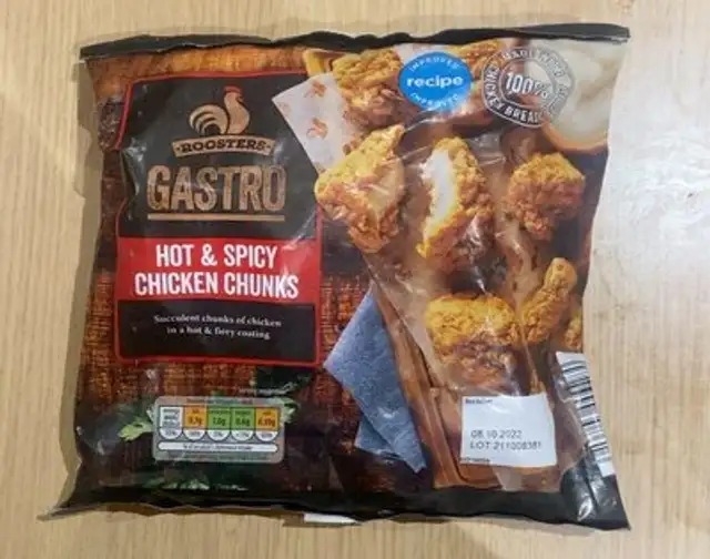 Hot and Spicy chicken chunks