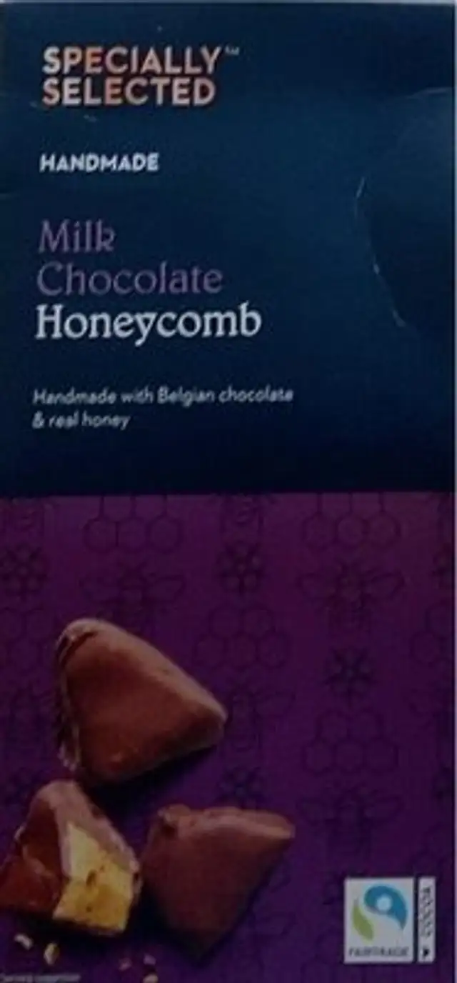 Milk chocolate honeycomb