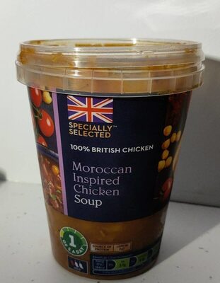 Moroccan Inspired Chicken Soup