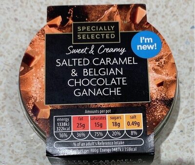 Salted carmel belgian choclate