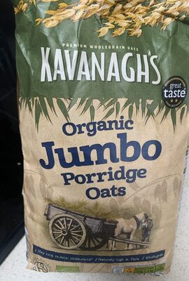 Organic jumbo porrige oats