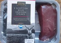 Scottish Wild Venison Steaks