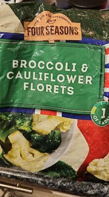 broccoli and cauliflower florets