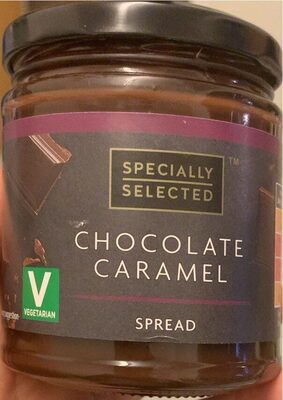 Chocolate caramel front packaging