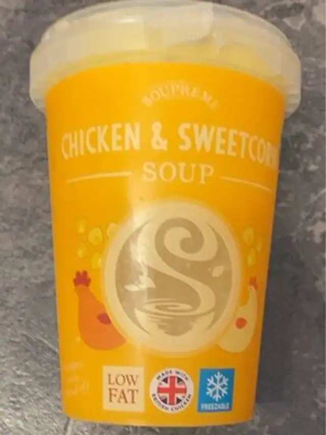 Chicken and sweetcorn soup
