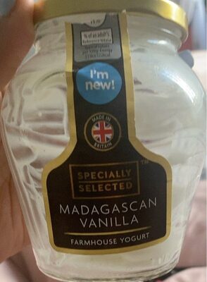 Madagascan vanilla farmhouse yogurt