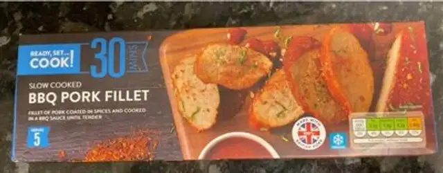 Bbq pork fillet