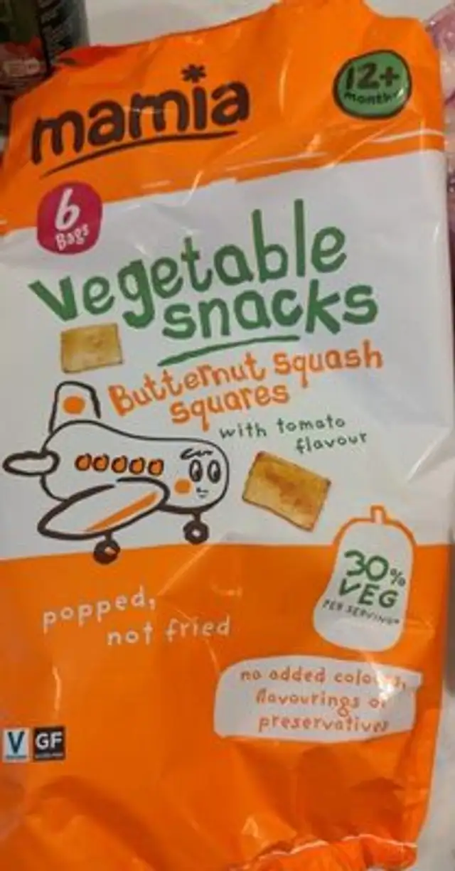 Vegetable snacks