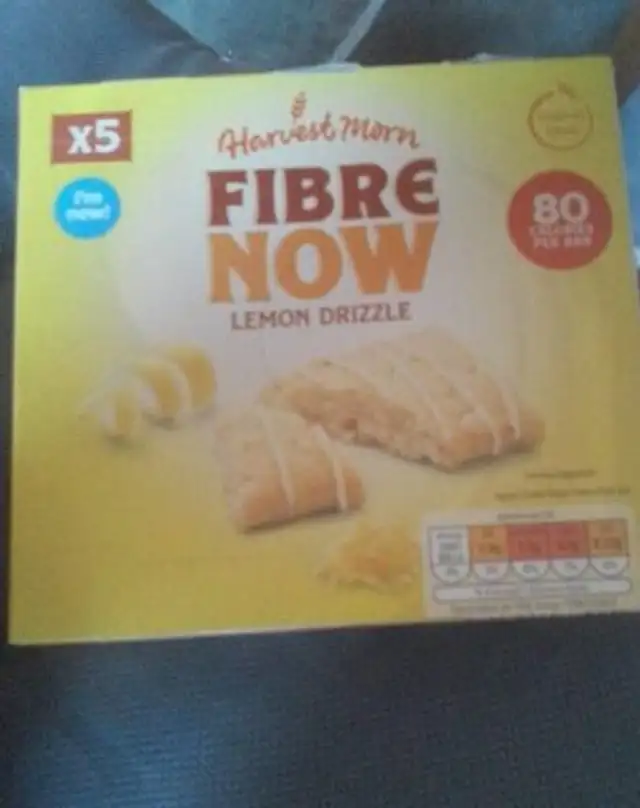 Fibre now lemon drizzle