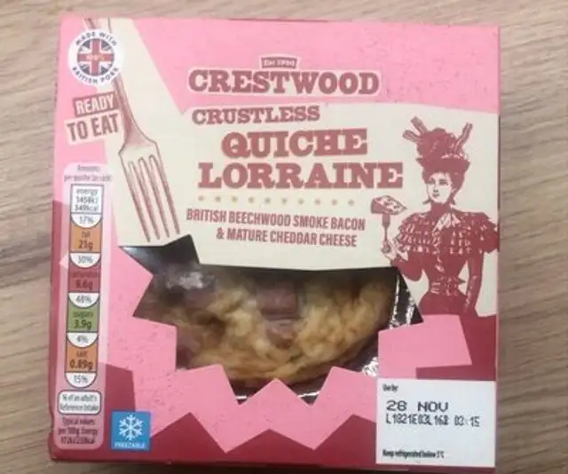 Crustless Quiche Lorraine
