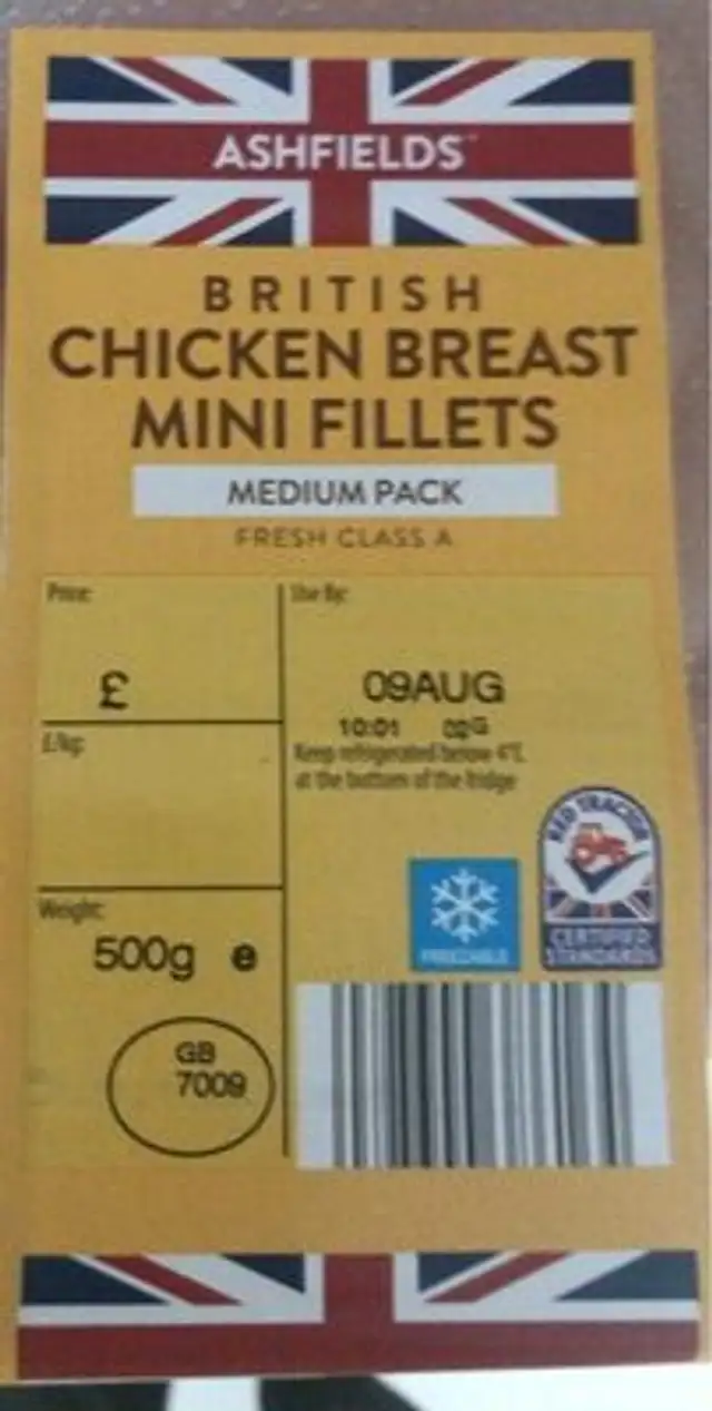 Chicken breast mini fillets