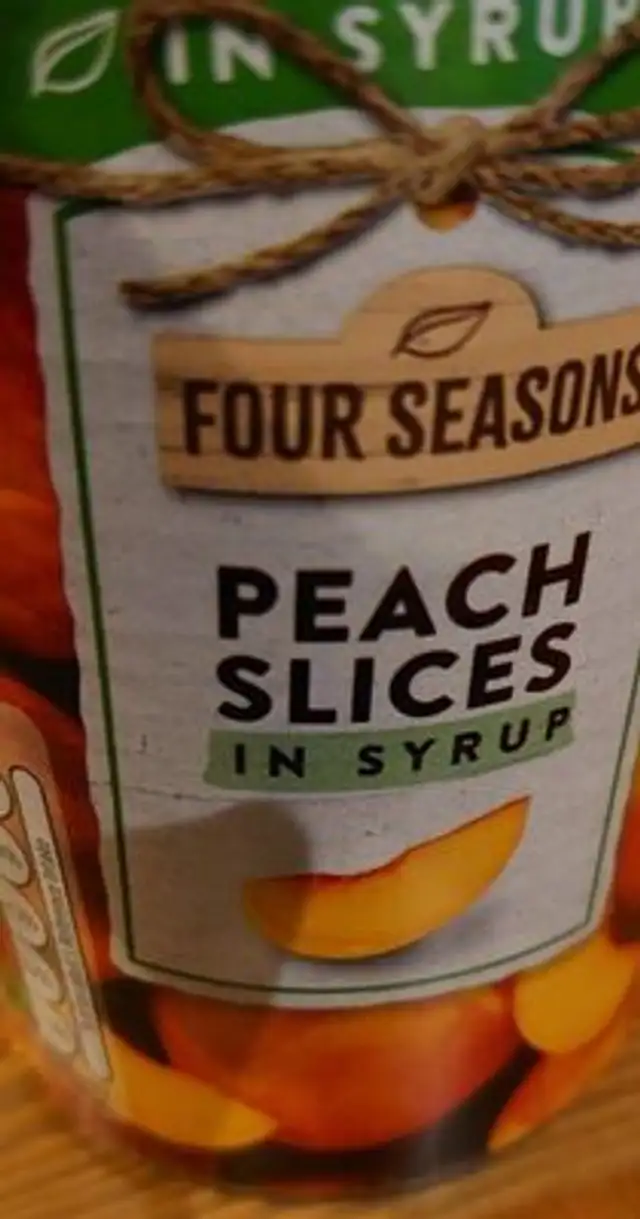Peach Slices in Syrup