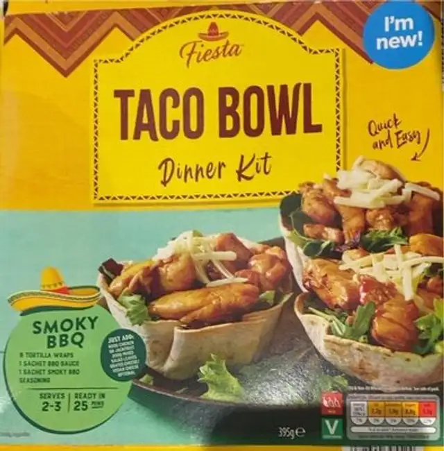 Taco bowl dinner kit