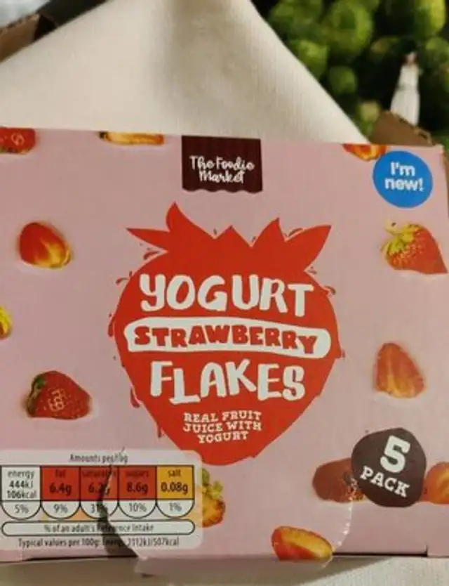 Yogurt Strawberry Flakes
