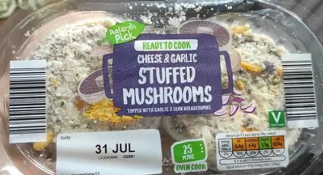 Stuffed mushrooms