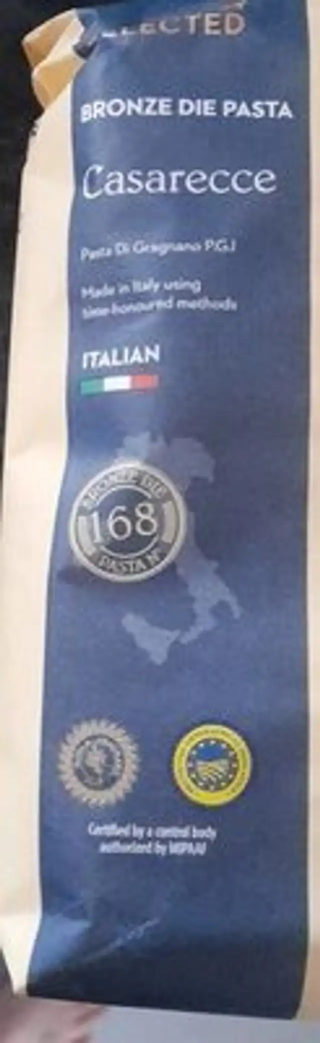 Bronze die pasta