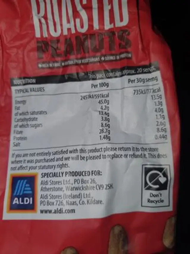 Unknown ingredients label