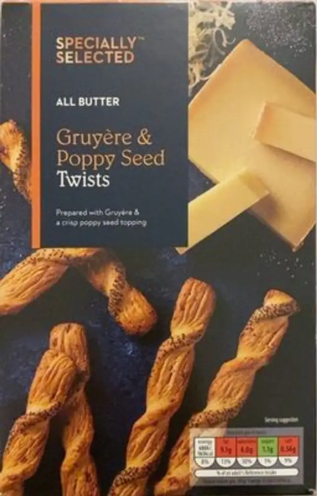 Gruyère & Poppy Seed Twists