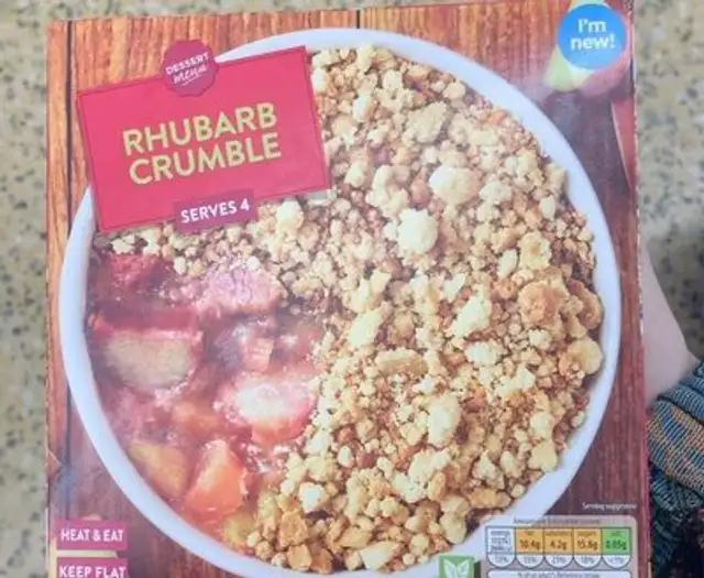 Rhubarb Crumble