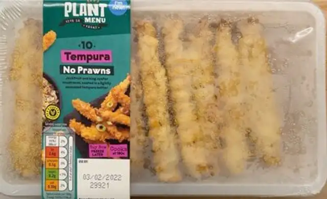 Tempura no prawn