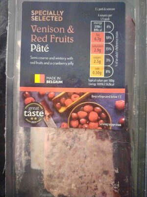 Venison & Red Fruits Pâté