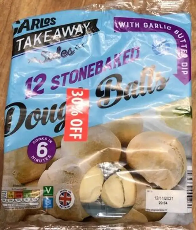 Stonebaked Dough Balls