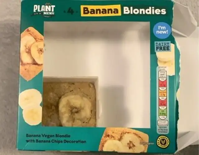 Banana Blondies