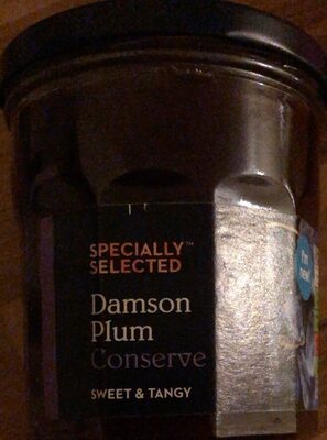 Damson plum conserve