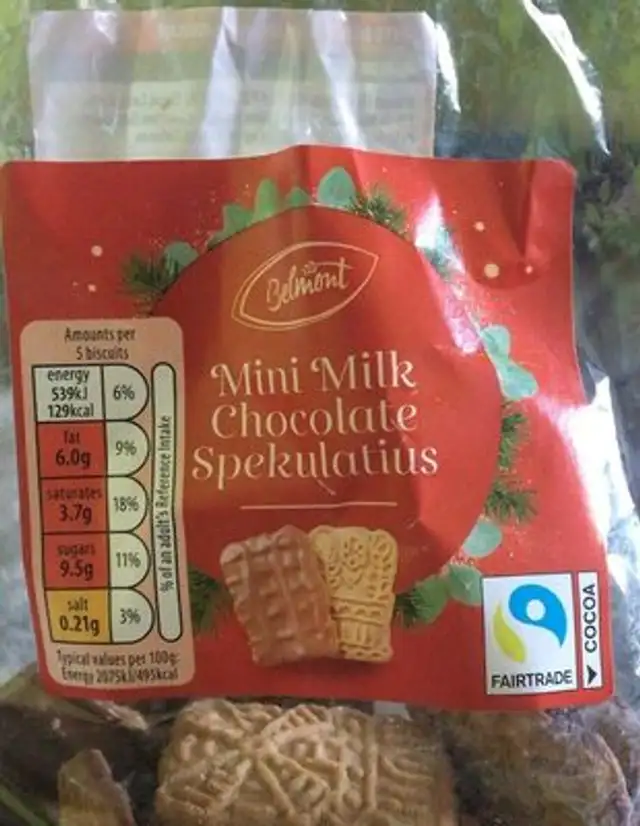 Mini Milk Chocolate Spekulatius