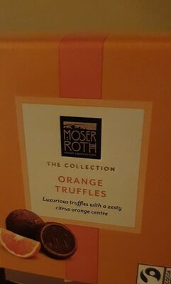 Orange truffles