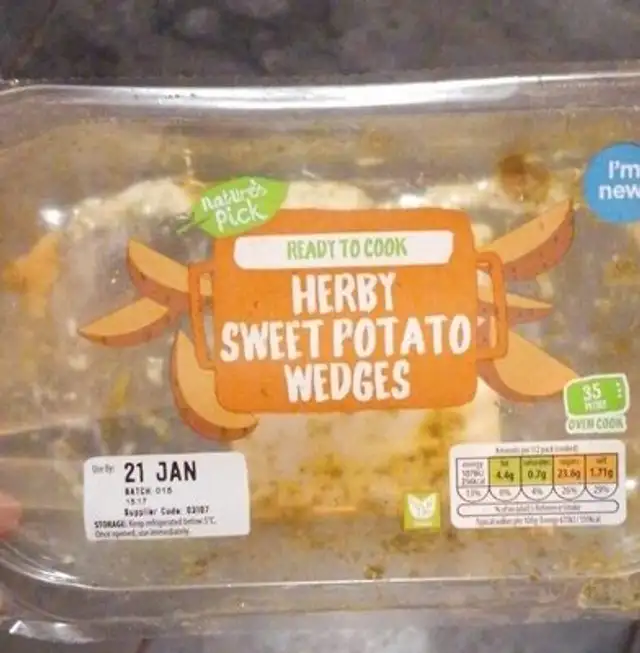 Herby Sweet Potato Wedges