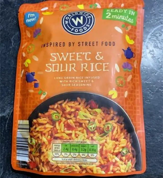 Sweet and sour rice